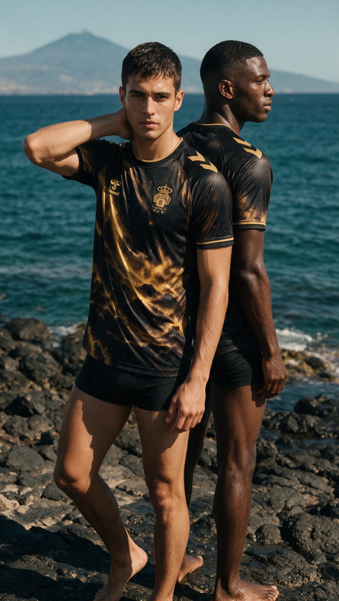 Entre islas, dos jugadores junto al mar