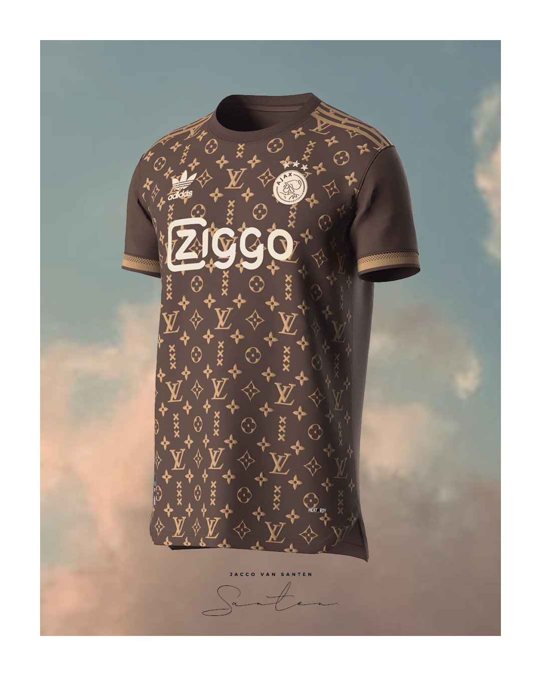 Ajax x Adidas x Louis Vuitton Concept kit by jaccovansanten.nl